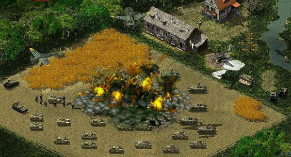 突袭(sudden strike) - 游戏图片 | 图片下载 | 游戏壁纸 - verycd